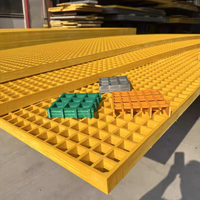 Grille de passage en plastique PRV, surface lisse, pour usage en construction, pour ponts de colombiers de course Lanzhi DN25-1200mm