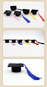 Mini sombrero <span class=keywords><strong>de</strong></span> graduación para fiesta <span class=keywords><strong>de</strong></span> graduación, decoración <span class=keywords><strong>de</strong></span> botella <span class=keywords><strong>de</strong></span> vino, <span class=keywords><strong>2022</strong></span> - Product Image 5