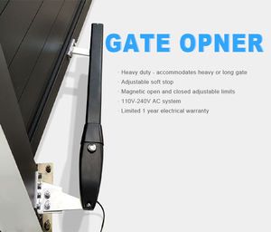 JHR Newly Designed 20Ft Aluminum Double Direction Swing <strong>Gate</strong> and Fence <strong>Room</strong> <strong>Gate</strong> <strong>Designs</strong> <strong>Wooden</strong> - Product Image 4