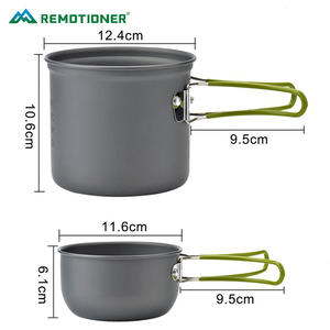 Уличная легкая кухонная утварь набор походная посуда набор со складной походной плитой - Product Image 3