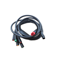 Câble intégré pour vélo électrique OUXI V8 Ultra, prise étanche, câble principal avec fonction clignotant et Bluetooth