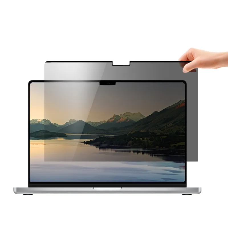 Dizüstü mıknatıs gizlilik filtresi ekran koruyucu anti peeping anti casus MacBook pro için