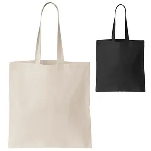 Logo personalizzato dimensioni stampato Eco Friendly riciclato riutilizzabile pianura vuoto organico Calico tela di cotone Shopping Tote Bag