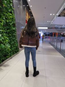 2022 коричневые замшевые пилотные куртки из микрофибры на заказ, женские двухсторонние пальто, куртка-бомбер для женщин с мехом - Product Image 5