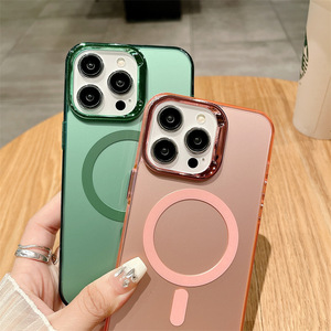 Fundas <span class=keywords><strong>para</strong></span> Celular con Recubrimiento IMD Disponibles en Stock <span class=keywords><strong>para</strong></span> <span class=keywords><strong>iPhone</strong></span> 15 Pro 14 13 12 Pro 11, Cubierta Magnética - Product Image 3