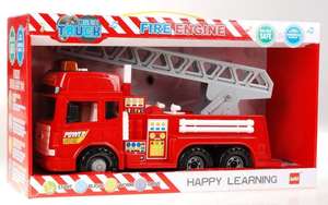 Camión de <span class=keywords><strong>Bomberos</strong></span> de <span class=keywords><strong>Juguete</strong></span> para Niños y Niñas, Camión de <span class=keywords><strong>Bomberos</strong></span> <span class=keywords><strong>Grande</strong></span> para Niños, Regalo de Camión de <span class=keywords><strong>Bomberos</strong></span>, Coche de Rescate, Escalera Extensible con Música y Luz - Product Image 6