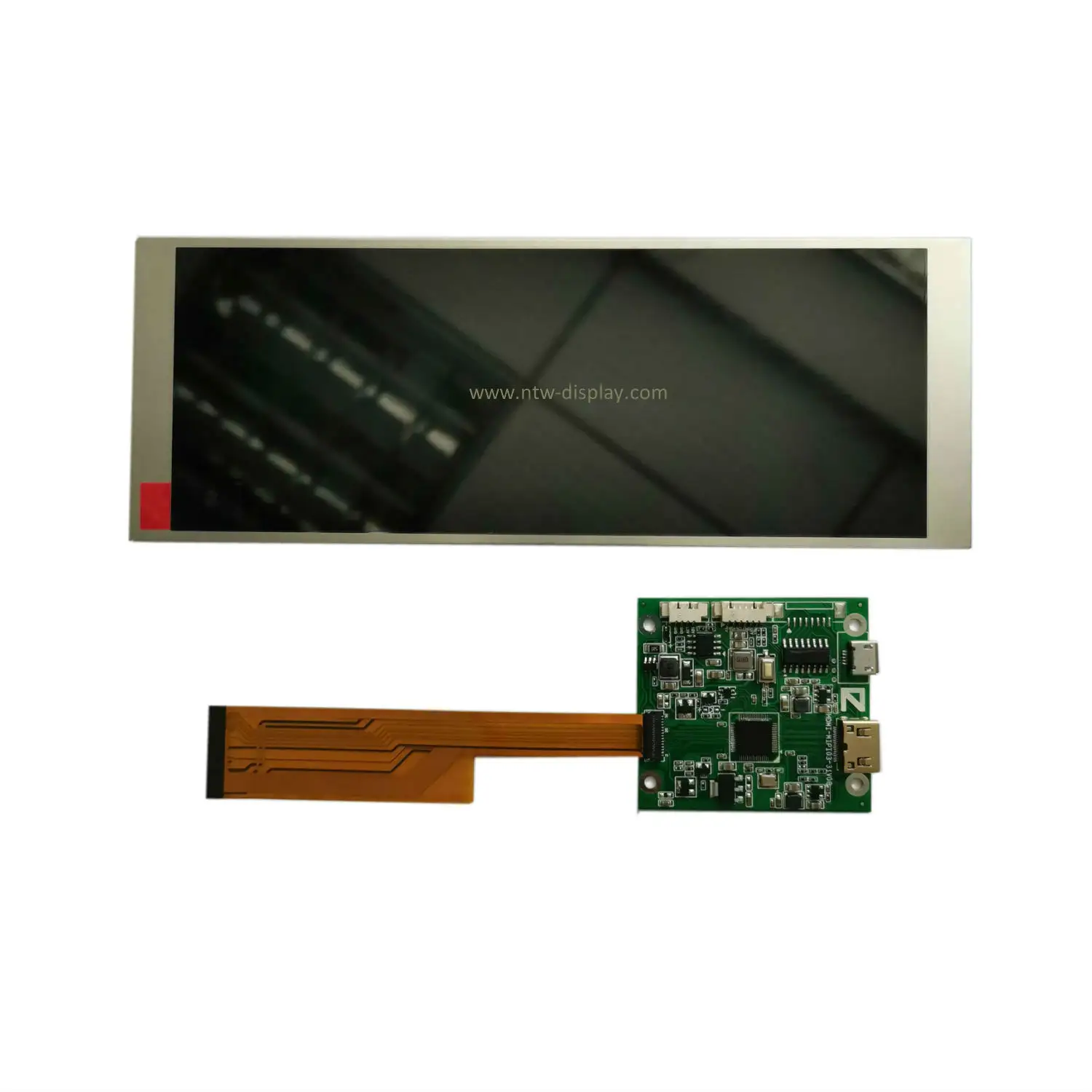 6.86 Inch 480X1280 Tft Lcd Met Hdmi-Compatibel Board Voor Pc Case