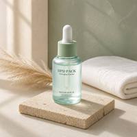 Flacon compte-gouttes PET 15ml 30ml 50ml vide rechargeable avec logo personnalisé pour sérum, lotion, pipette, huile essentielle, médicament, cosmétique