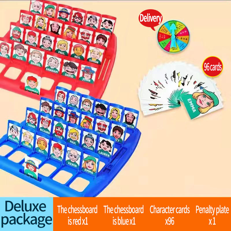 Red-blue color-Person+Punishment plate