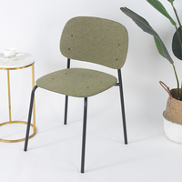 Siège de loisirs empilable en feutre PET moderne et acoustique, tabouret simple pour la maison et le bureau par Weiyi