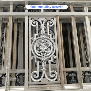 Nghệ thuật kim loại tùy chỉnh hiện đại Lan can ban công Tòa nhà sân vườn Lan can & Tay vịn Lan can - Product Image 3