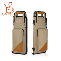 Sac à baguettes avec bandoulière étanche à la poussière en nylon balistique épais Accessoires de batterie portables Baguettes de batterie