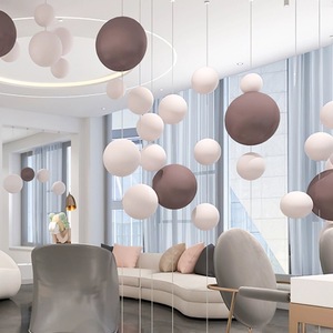 Cinetica LED Lifting Ball RGB colorato DMX512 controllo corpo in alluminio con materiale plastico Wedding Stage Lighting - Product Image 5