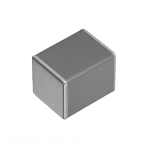 Condensador Cerámico Original 1210 (3225 Métrico) de Montaje en Superficie MLCC C3225C0G3A682G200AC 6800 pF GRADO COMERCIAL MLCC1210C0G1 - Product Image 1