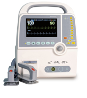 Défibrillateur automatique d'AED de secours de défibrillateur externe avec l'utilisation de vétérinaire de moniteur d'ECG