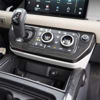 Nouveau Kit de coupe en Fiber de carbone pour accoudoir central de voiture Kits d'intérieur de Surface pour Land Rover Defender 110 accessoires intérieur