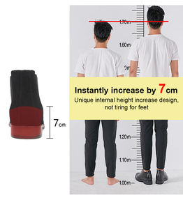 <span class=keywords><strong>Bottines</strong></span> pour homme, chaussures à multi hauteur, en cuir véritable, tendance, rehausseur de cheville, style <span class=keywords><strong>Chelsea</strong></span>, vente en gros, - Product Image 5