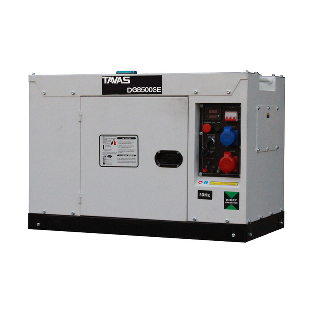 6.5KW 50Hz Small Super Silent Portable Diesel Generator with Auto Start ATS Remote Control Air Cooled for Home Use