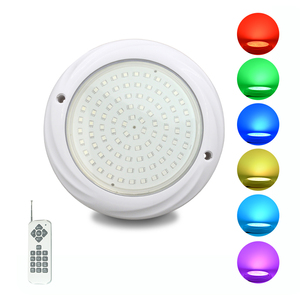 AC/DC 12-24V Par56 Reemplazo de luz de piscina ABS LED RGB Control remoto IP68 Lámpara de piscina con 24W Carrier PC Body - Product Image 2