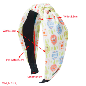 عصابات رأس جديدة لعام <span class=keywords><strong>2026</strong></span> مطبوعة بزهور وأرانب عيد الفصح، ربطة شعر متقاطعة للنساء، إكسسوارات شعر لعيد الفصح - Product Image 2