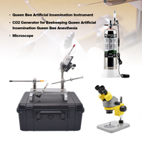 Nouveaux kits d'instruments professionnels pour l'insémination artificielle des abeilles reines, équipement de reproduction, modèle Greenvive en aluminium AX02 2