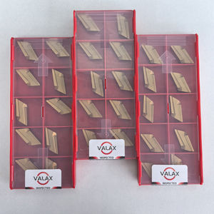 VALAX KNUX160405R-11 Herramientas de Corte CNC para Ranurado, Inserto Cuadrado de Carburo de Tungsteno para Torno, Recubrimiento PCD/PVD, Compatible con OEM - Product Image 5