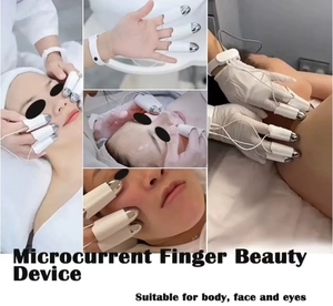 2025Y Golden Finger Beauty Instrument Smart AI <span class=keywords><strong>Masque</strong></span> Facial Version de mise à niveau Micro <span class=keywords><strong>Current</strong></span> Lifting Firming Massage Machine - Product Image 4