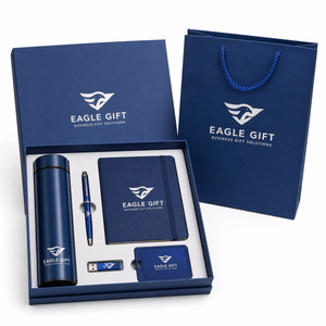 Ensemble cadeau d'entreprise de luxe avec logo personnalisé, vente en gros, bloc-notes A5, stylo, bouteille d'eau isotherme, cadeaux d'affaires pour clients et employés, soie - Product Image 5