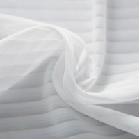 Rideau occultant en Tulle, Polyester blanc, Voile doux et transparent, pour le salon, nouveau, vente en gros
