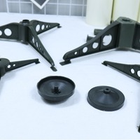 Support de Présentation pour Sapin de Noël à Base Triangulaire Moulée par Injection de 12 Pouces avec Base de Remplacement pour Accessoires de 18 Mètres