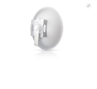 Antenne parabolique Rocket à gain élevé Ubiquiti UniFi RD-5G30-LW 5 GHz pour la communication sans fil en extérieur