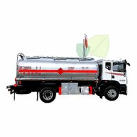 Barrière de protection pliable pour citerne à huile Dongfeng Huashen