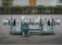 Chaîne d'ancre 26mm Double Gypsy Double Tambour Ancre électrique et amarrage Guindeau combiné