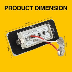 2 Luces LED Blancas de 18SMD para Matrícula de Coche, Aptas para <span class=keywords><strong>Mini</strong></span> <span class=keywords><strong>Cooper</strong></span> R56 R57 R58 R59, Sin Errores - Product Image 4