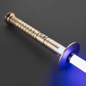 All'ingrosso spada di luce LED lampeggiante Laser spada elsa per bambini e adulti Katana sciabola