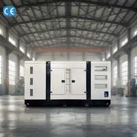 Groupe électrogène diesel refroidi par eau Weichai 100 kW 125 kVA, triphasé AC, type silencieux et châssis ouvert, démarrage 24 V CC, usage domestique