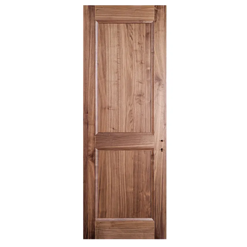 Factory sale high quality interior oak solid teak wood door for room