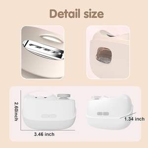 Tagliaunghie Elettrico Personalizzato, Kit Tagliaunghie 3 in 1 Automatico con Lucidatore, Tagliaunghie Intelligente - Product Image 5