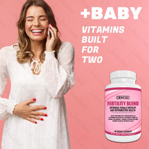 ODM/OEM Private Label Fertility Capsules for Pregnancy Support with Folic Acid Women <strong>Prenatal</strong> Capsules Capsule Supplement - Product Image 4