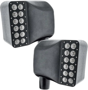 Rétroviseur latéral à LED avec éclairage de boîtier pour Jeep Wrangler JK JL 2007-2018 Nouvel état Accessoires d'extérieur - Product Image 3