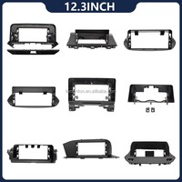 Cadre d'autoradio noir 9 pouces pour Opel Combo/Corsa/Tigra - Vente directe usine et compatible multi-modèles