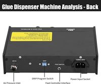 Machine de distribution automatique de colle DC24V, distributeur de pâte à souder avec affichage numérique, contrôleur de liquide pour pâte à souder