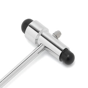 Marteau réflexe neurologique orthopédique avec aiguille et brosse, outil d'examen médical diagnostique, ensemble chirurgical en acier inoxydable - Product Image 3