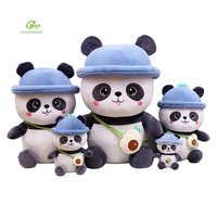 Greenmart – Série de poupées en peluche de haute qualité, animaux mignons et originaux : Panda, Cochon, Tigre