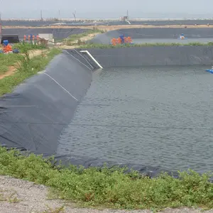 Fish Pond Liner HDPE Water Reservoir 1mm Pond Liner Geomembrane For Fish Farming