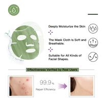 ZXIUER masque facial au collagène anti-âge 25ml * 5 Pack hydratant raffermissant tripeptide escargot mucine feuille OEM/ODM masque facial fonctionnel