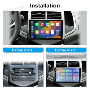 Tự động xe đài phát thanh xe máy nghe nhạc cho Chevrolet <span class=keywords><strong>Aveo</strong></span> Sonic 2011 2013 <span class=keywords><strong>GPS</strong></span> <span class=keywords><strong>navigation</strong></span> với khung Wifi 9 inch đầu đơn vị Stereo Android 13 - Product Image 2