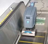 Machine de nettoyage d'escalator AT510 en acier inoxydable, usage industriel, hôtel, appartement, pièce d'ascenseur pour marches, escaliers, 1 an