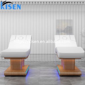Lettino per Massaggi Facciali Kisen, Tavolo per Salone di Bellezza e Spa, Lettino per Tatuaggi con 4 Motori, Lettino Elettrico per Trattamenti Estetici con Copertura - Product Image 2