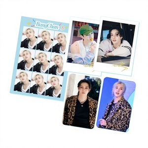 Cartes postales photo 9 grilles de haute qualité, style INS, impression recto-verso, cartes LOMO, cadeau pour les fans d'idoles coréennes FELIX BANGCHAN <span class=keywords><strong>MOMO</strong></span> NAYEON JK <span class=keywords><strong>SANA</strong></span> - Product Image 1